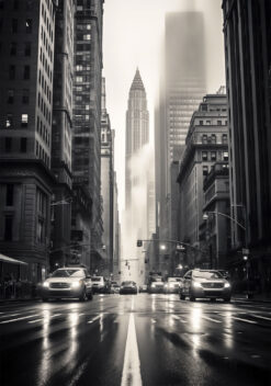 New York poster voor de woonkamer