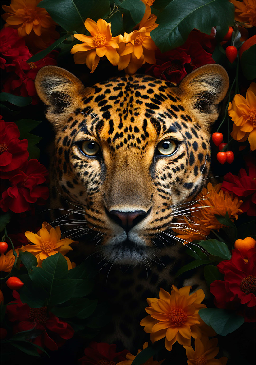 jaguar poster woonkamer