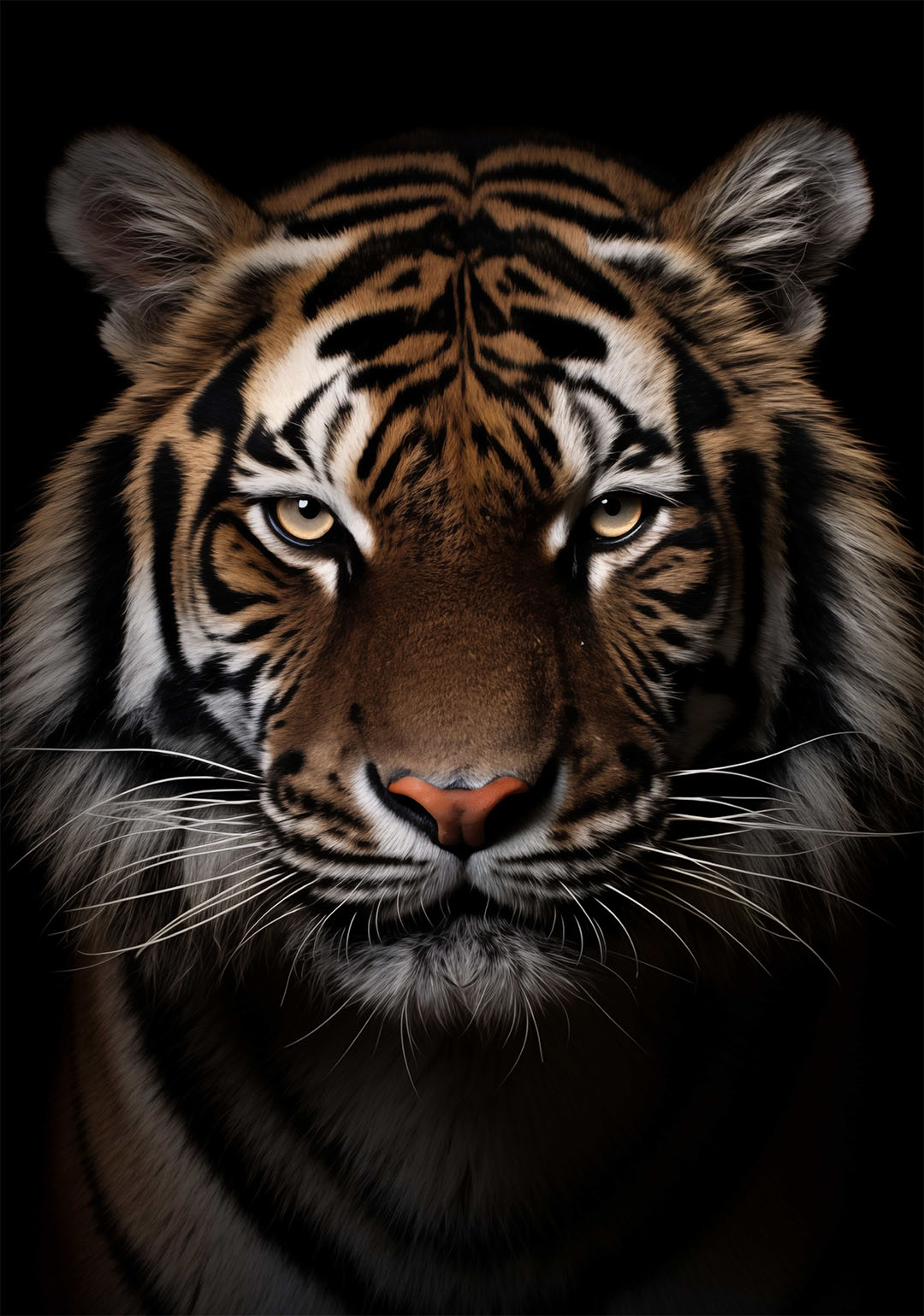 tijger poster woonkamer