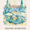 Henri Edmond - Antibes | Poster woonkamer