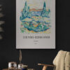 Henri Edmond - Antibes | poster 60x85 woonkamer