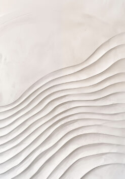 Witte Golven poster woonkamer