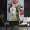 Big Flower poster 30x40cm slaapkamer