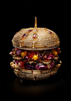 diamanten burger poster woonkamer