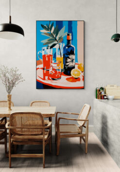 Gedekte Tafel Poster 50x70cm keuken