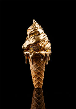 gouden softijs poster slaapkamer