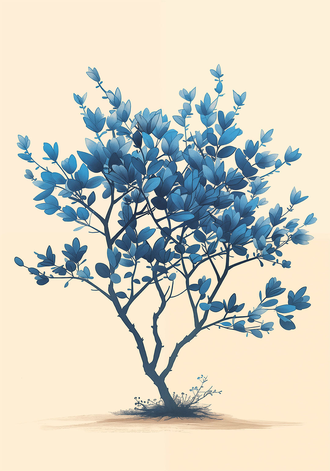 kleine boom poster keuken