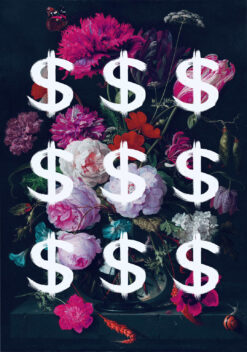 money poster woonkamer