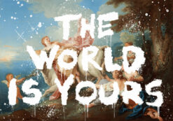 the world is yours poster werkkamer