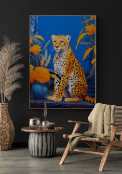 tropische jaguar poster 50x70cm keuken