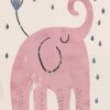 Roze Olifant poster kinderkamer