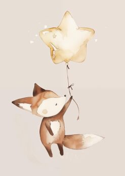 vos droom poster kinderkamer