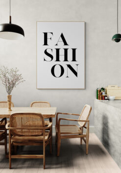 fashion poster 50x70cm huiskamer