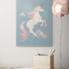 eenhoorn droom poster 50x70cm kinderkamer