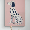 dalmatier poster 50x70cm woonkamer