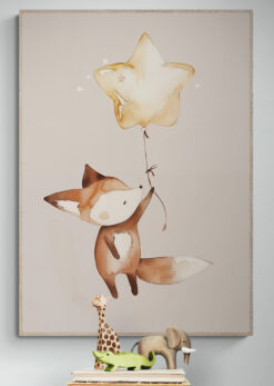 vos droom poster 50x70cm leeshoek