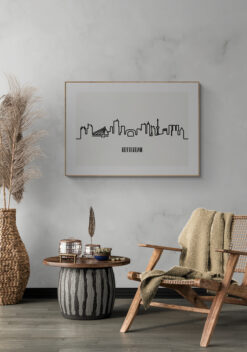 rotterdam Poster 50x70cm huiskamer