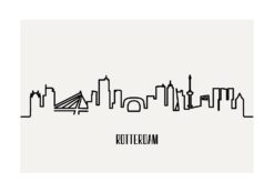 rotterdam poster woonkamer
