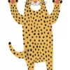 vrolijke cheetah poster kinderkamer