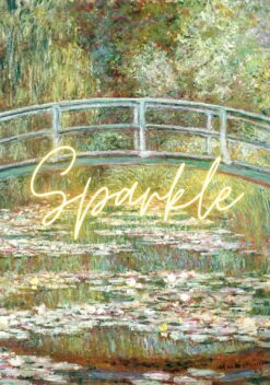 sparkle poster woonkamer