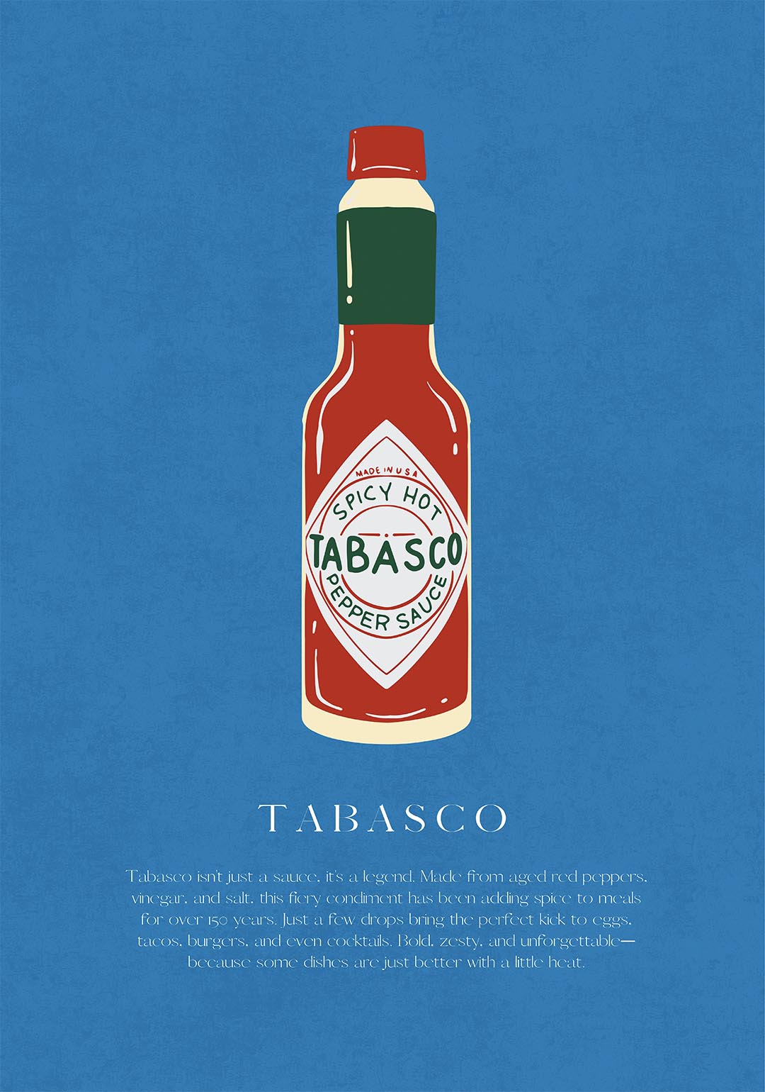 tabasco poster keuken